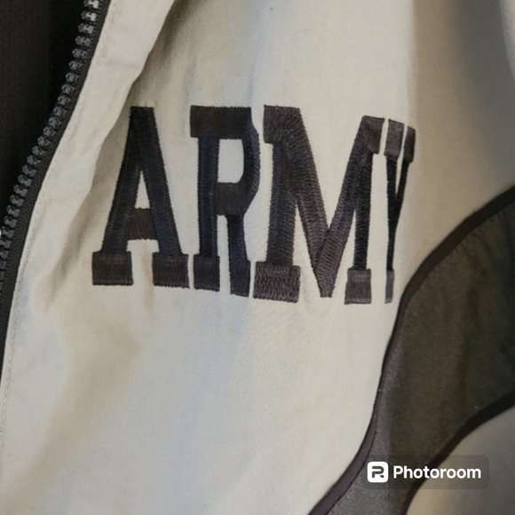 Vintage US ARMY Waterproof Reflective Unisex.  IPFU Jacket, UNICOR / USP Lee - Picture 5 of 7